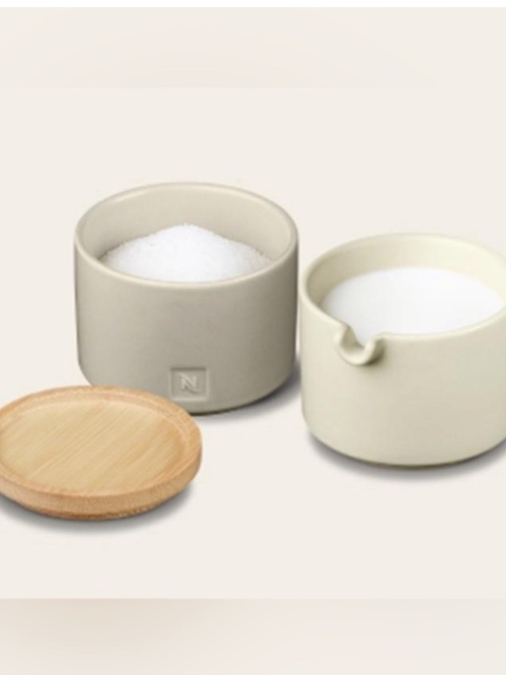 Nespresso Stackable Serving Set Barista Collection Ceramic, NIB